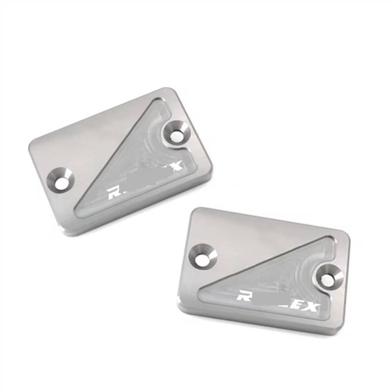 GKQRKVNM Kompatibel Mit NSS250 Für Reflex 2001 2002 2003 2004 2005 2006 2007 Vorderer Hinterer Bremsbehälterdeckel Motorrad-Hauptbremszylinder-Ölflüssigkeitskappe(Red) von GKQRKVNM
