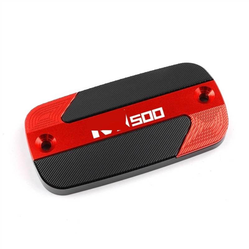 GKQRKVNM Kompatibel Mit NX500 2024 Motorradzubehör Vorderer Bremsflüssigkeitsbehälter-Reservoirdeckel Ölkappen(1 Piece Red) von GKQRKVNM