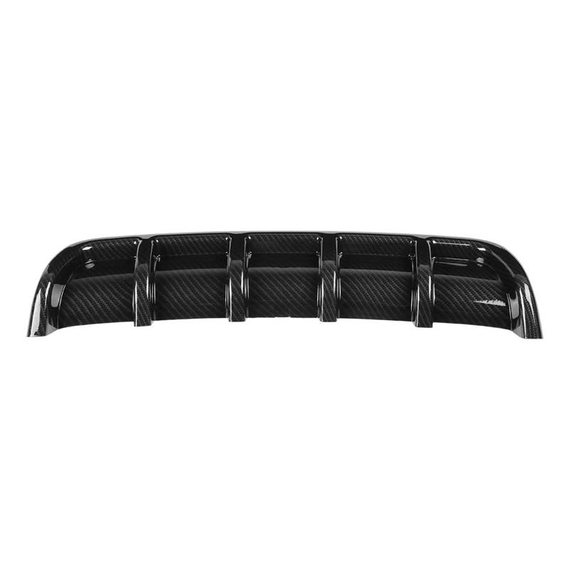 GLBSNMAP Auto Heckstoßstange Haifischflosse Spoiler Lippenschutz Diffusor Deflektor Stoßstange Chassis Spoiler for Die Meisten Autos(Carbon Fiber) von GLBSNMAP