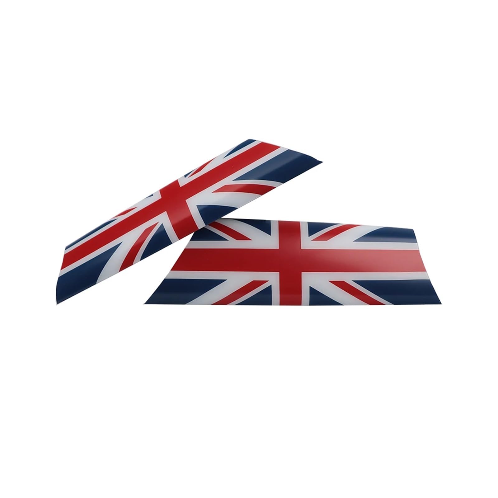 GLBSNMAP Auto-Innentürgriff-Knopfabdeckungen, Aufkleber, kompatibel mit Mini One Cooper S JCW Clubman R55 R56 R57 R58 R59, Auto-Styling-Zubehör(Union Jack,for R56) von GLBSNMAP
