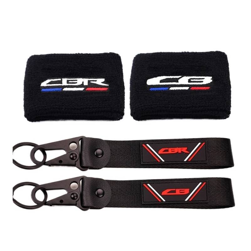 Bremse Öl Flüssigkeit Reservoir Cap Für CBR 1000RR 600RR 600 F4i CB250R 900RR 929 954 650R CB 1000R Motorrad Schlüsselanhänger Bremsflüssigkeits-Ölbehälterdeckel Socken von GLCYBDI