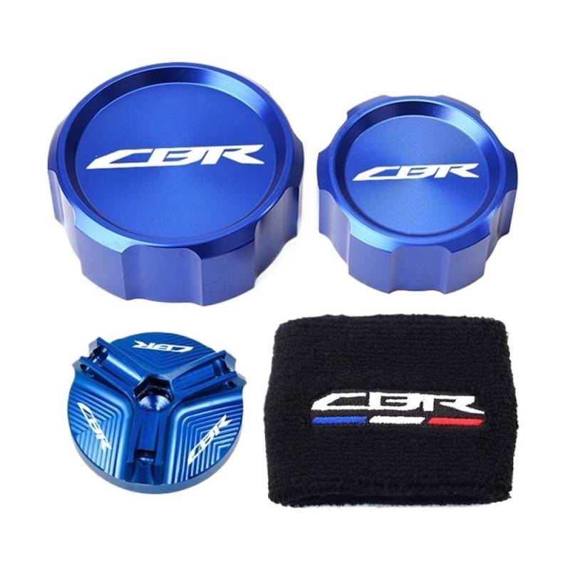 Bremse Öl Flüssigkeit Reservoir Cap Für CBR1000RR CBR 1000RR 1000 RR 2005-2015 2016 2017 2018 Öl Füllstoff Kappe Master Zylinder Brems Flüssigkeit Reservoir Abdeckung Socke von GLCYBDI