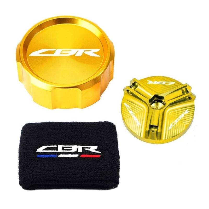 Bremse Öl Flüssigkeit Reservoir Cap Für CBR600RR CBR1000RR CBR 600 1000 RR 2004-2021 2022 2023 2024 Vorne Brems Flüssigkeit Reservoir Kappe Abdeckung Socke Öl Füllstoff Kappe von GLCYBDI