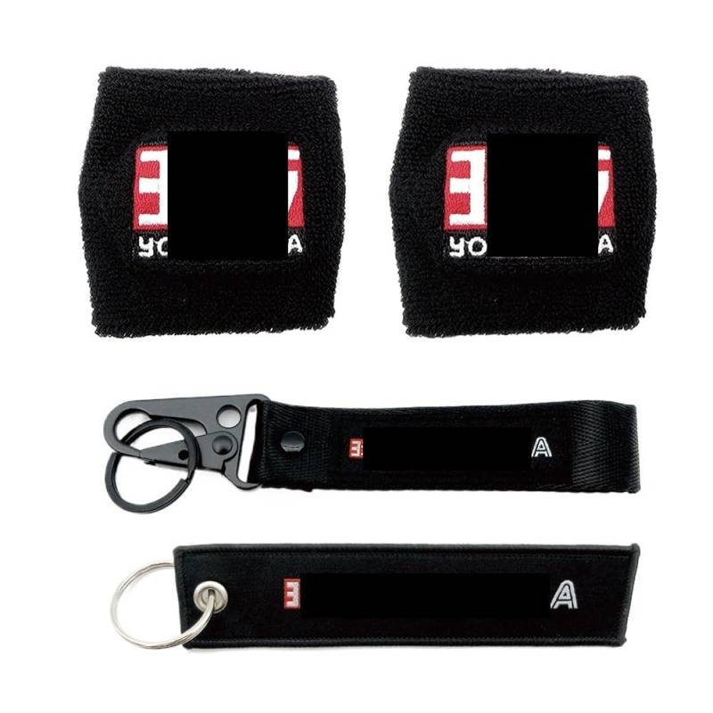 Bremse Öl Flüssigkeit Reservoir Cap Für GSXR 600 750 1000 Hayabusa 1300R SV650 Vorderradbremsflüssigkeitsbehälter-Tankdeckel Socken Schlüsselanhänger Schlüsselanhänger von GLCYBDI