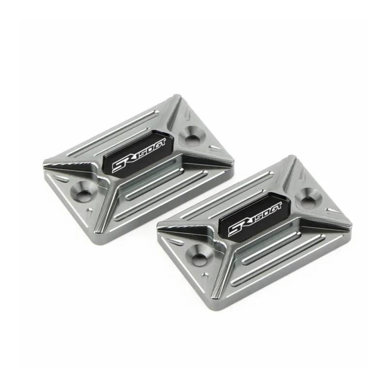 Bremse Öl Flüssigkeit Reservoir Cap Für SR150GT 2022-2023 Vorderradbremsflüssigkeitszylinder Master Reservoir Abdeckkappe Motorräder Aluminium Zubehör von GLCYBDI