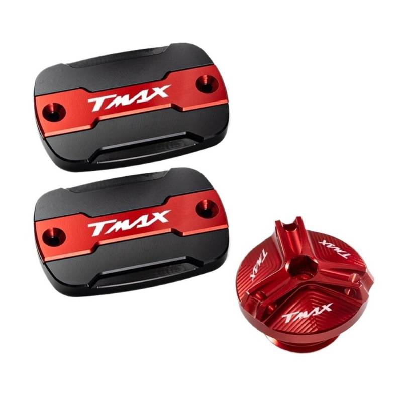 Bremse Öl Flüssigkeit Reservoir Cap Für T-Max 500 TMAX 500 TMAX 530 SX DX 560 TECH Max TMAX Motorrad Zubehör Vorne Brems Flüssigkeit Bremse Öl Tank Abdeckung von GLCYBDI