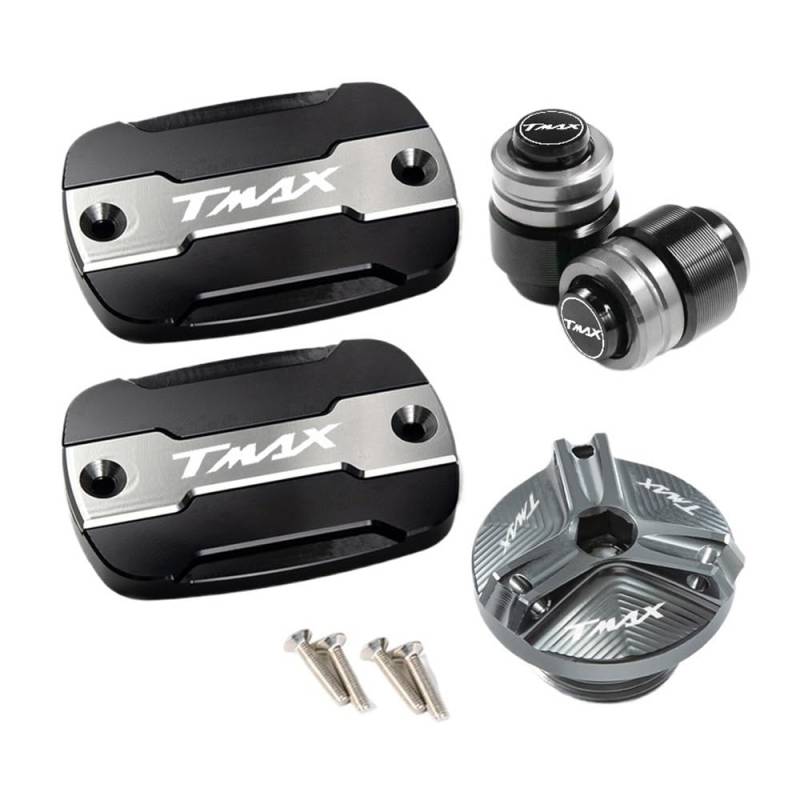 Bremse Öl Flüssigkeit Reservoir Cap Für TMAX 530 500 560 TMax530 SX DX TECH MAX TMAX560 T-Max Zubehör Vorne Brems Flüssigkeit Bremse Tank Kappe Und Füllstoff Kappe von GLCYBDI