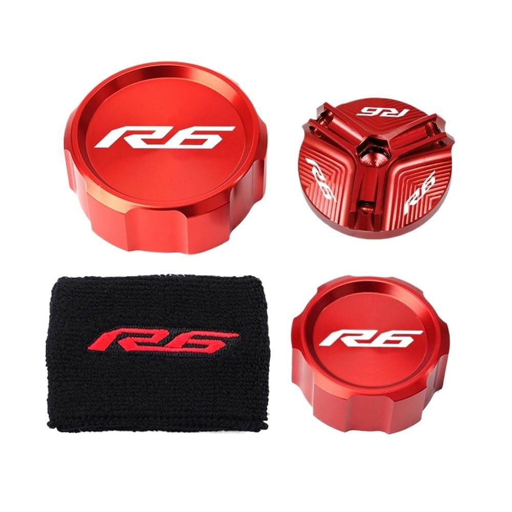 Bremse Öl Flüssigkeit Reservoir Cap Für YZFR6 YZF R6 YZF-R6 2010-2018 2019 2020 2021 2022 2023 2024 Vorne Hinten Brems Flüssigkeit Reservoir Abdeckung Socke Öl Füllstoff Kappe Bremse Öl Flüssigkeit Reservoir Cap Für YZFR6 YZF R6 YZF-R6 2010-2018 2019 2020 2021 2022 2023 2024 Vorne Hinten Brems Flüssigkeit Reservoir Abdeckung Socke Öl Füllstoff Kappe von GLCYBDI