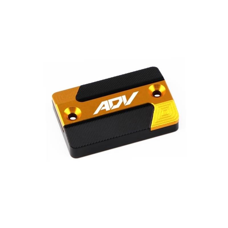 Bremse Öl Flüssigkeit Reservoir Cap Motorrad CNC Aluminium Vorderradbremsbehälter Flüssigkeitstank Ölbecher Abdeckung Für ADV350 ADV150 ADV160 ADV 350 von GLCYBDI