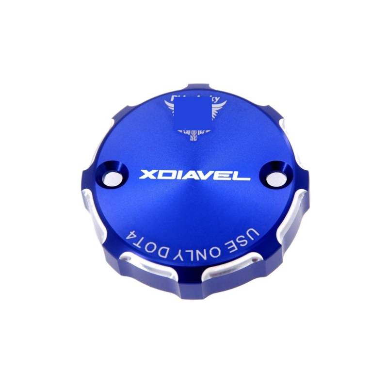 Bremse Öl Flüssigkeit Reservoir Cap Motorrad Vorderradbremsflüssigkeitsbehälter Abdeckkappe Für XDIAVEL/S Dark NERA 2016-2024 2019 2020 2021 2022 2023 von GLCYBDI