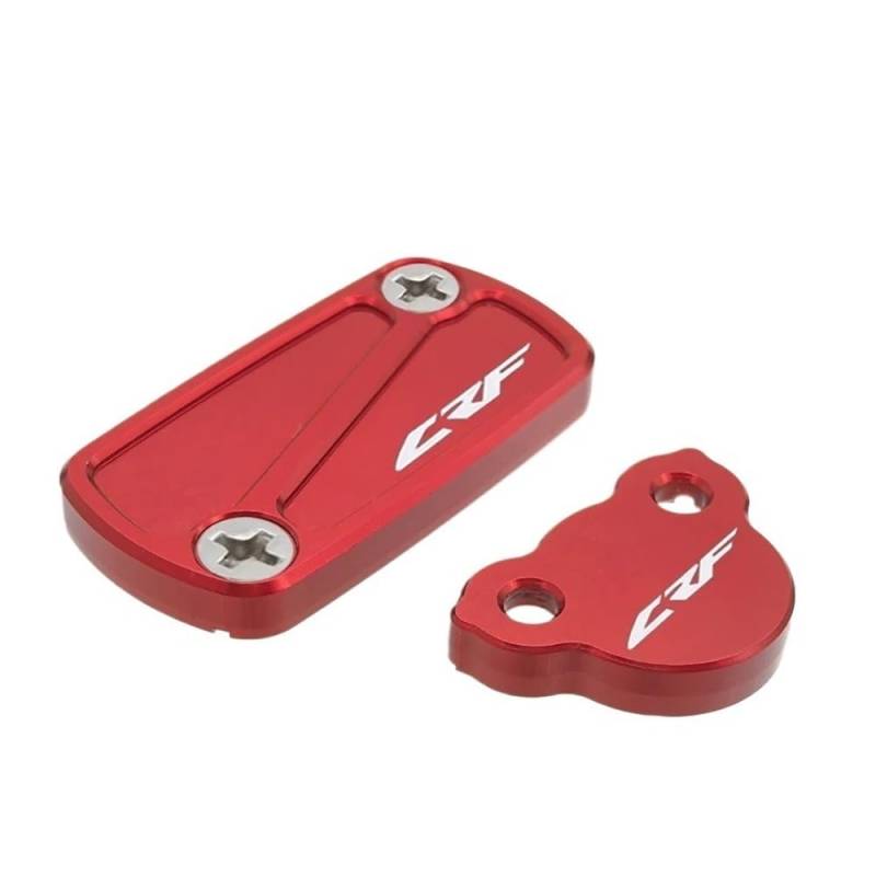 Bremse Öl Flüssigkeit Reservoir Cap Motorrad Vorne Hinten Brems Flüssigkeit Reservoir Abdeckung Für CRF450R CRF250R CRF150R CRF250X CRF450X CRF 250 450 RX 450L von GLCYBDI