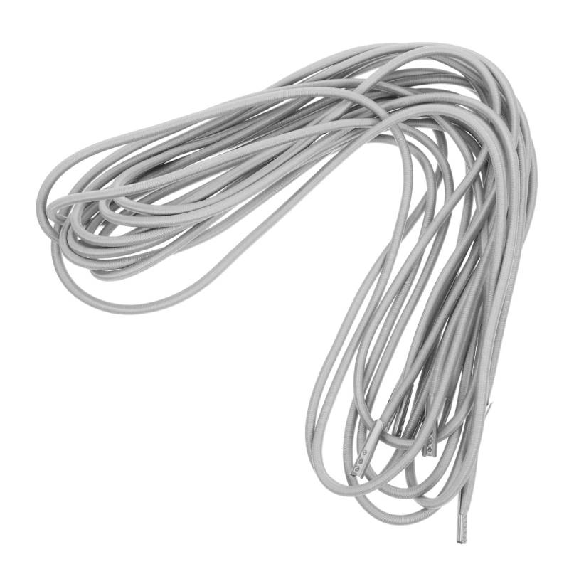 GLEAVI 4 Stück Chaiseleine Stuhlgurte ersetzen Bungee-Seile strapazierfähig im Freien Schlingenstuhl-Ersatzstoff Gartenstuhl Reparaturset Bungee-Seilstuhl Oxford-Seil Grey von GLEAVI