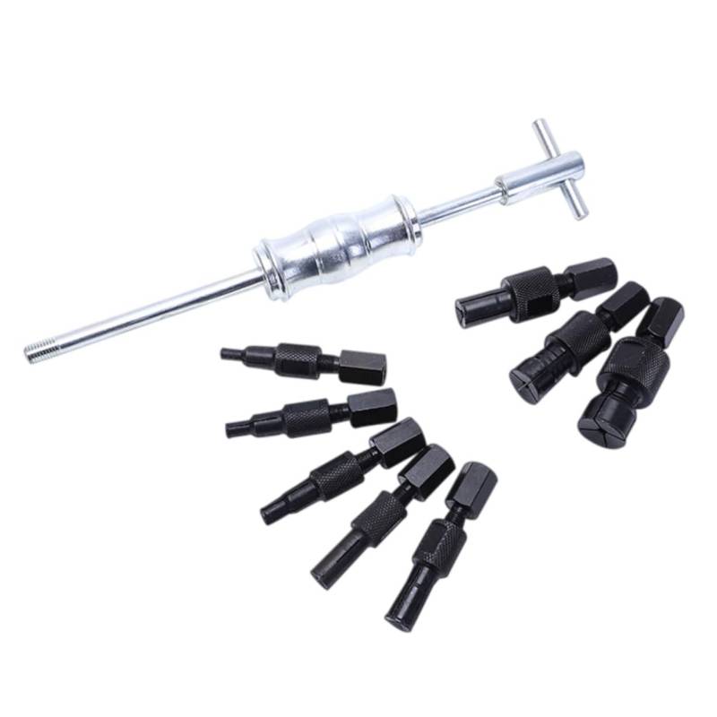 GLEAVI 9Stücke Durable Inner Bearing Puller Efficient Auto Repair Tool for Inner Hole Removal High Hardness Steel Long Lasting Performance von GLEAVI