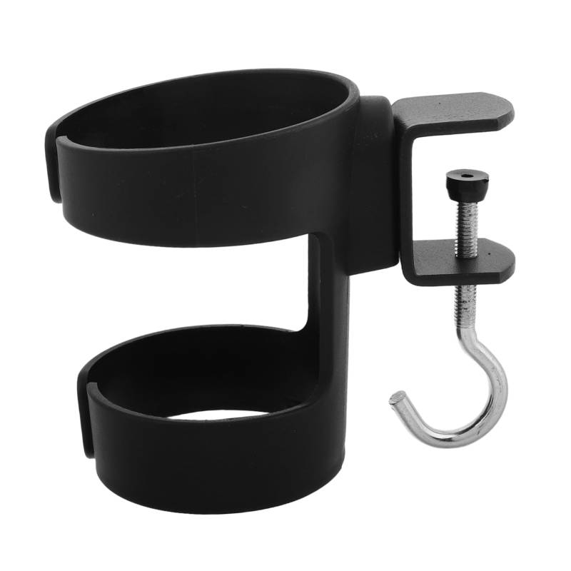 GLEAVI Büroschalterhalter Tassenhalterung Spieltischzubehör Desktop-wasserflaschenhalter Tassenständer Getränkehalter Für Den Schreibtisch Desktop -Cup -Halter Becherstand Eisen Black von GLEAVI