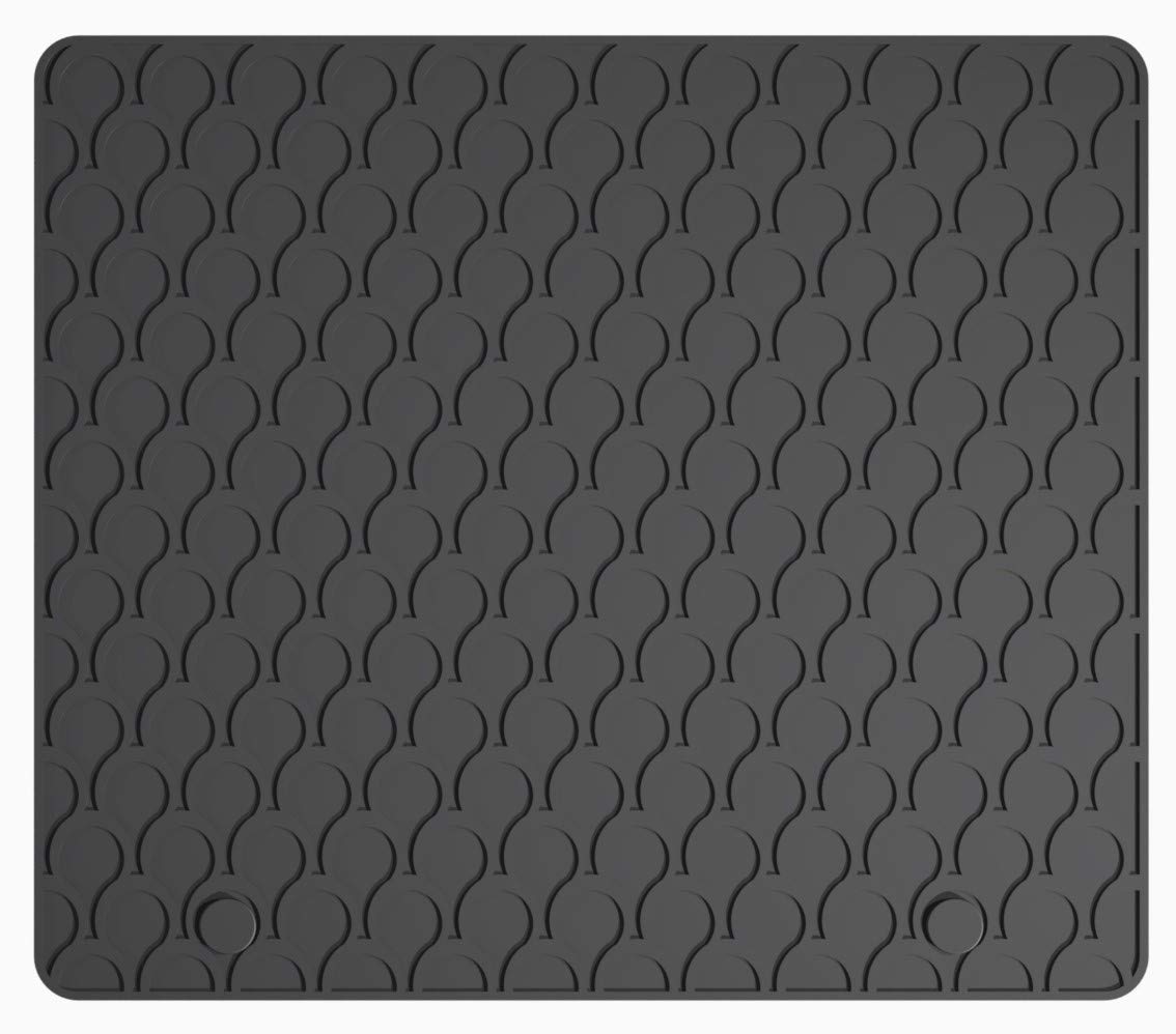 Gledring Rubbasol (Gummi) Universelle 'Doggy' Matte / Heckstoßstangenschutz - Klein - 75x65cm, Schwarz von GLEDRING