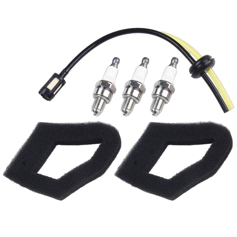 GLFLOW GX25 GX35 ULT425 UMS425 UMK425 UMK435 UMC425 UMC435 HHB25 3+2 Filter Trimmer Gebläse Ersatzteile Rasenwartung Umfassende Luftfilter-Kits geeignet für verschiedene Modelle von GLFLOW