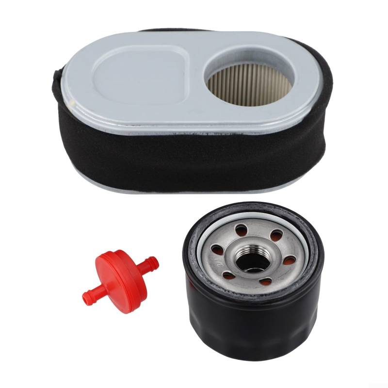 GLFLOW Ölfilter-Luft-Tune-Up-Set, für CADET für Craftsman Rasenmäher Motor 420CC 452CC 4P90HU 4P90JUA 4P90MU, kompatibel mit 937-05122 737-05122 951-12690 von GLFLOW