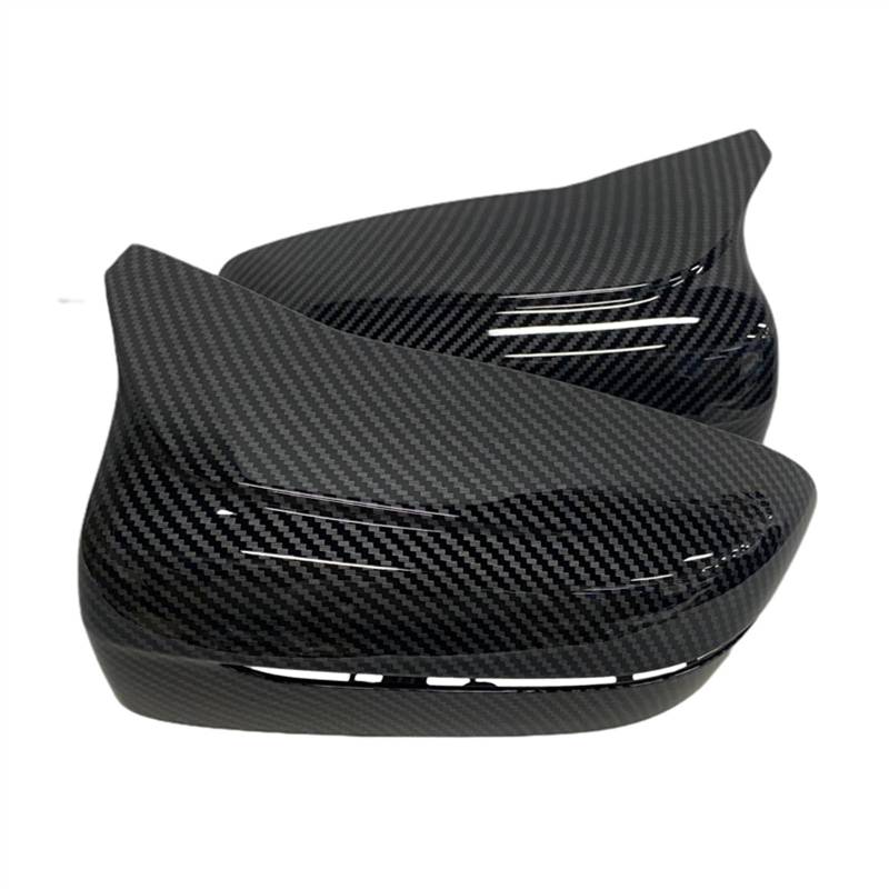 Auto Spiegelabdeckungen Kompatibel Mit 3er G20 Für 8er G14 G15 G16 2019 2020 Spiegelkappe Ersatz Außentür Rückspiegel Schutzkappe(Carbon Fiber Pattern) von GLILAR