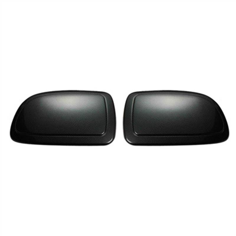 Auto Spiegelabdeckungen Kompatibel Mit GMC Für Sierra 1500 2500 3500 1999–2006, Für Yukon XL 2000–2006, Rückspiegelgehäuse, Flügeltür-Seitenspiegelabdeckung(Carbon Fiber) von GLILAR