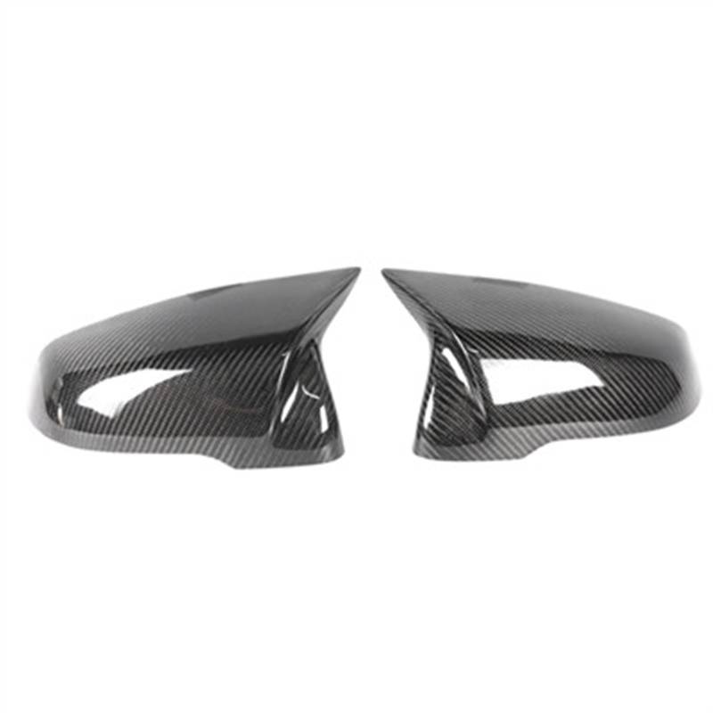 Auto Spiegelabdeckungen Kompatibel Mit Toyota Für Supra Gr 2020 2021 2022 2023 Autospiegelgehäuse Außenspiegelschalenverkleidung Rückspiegelabdeckungsgehäuse(Carbon Fiber) von GLILAR