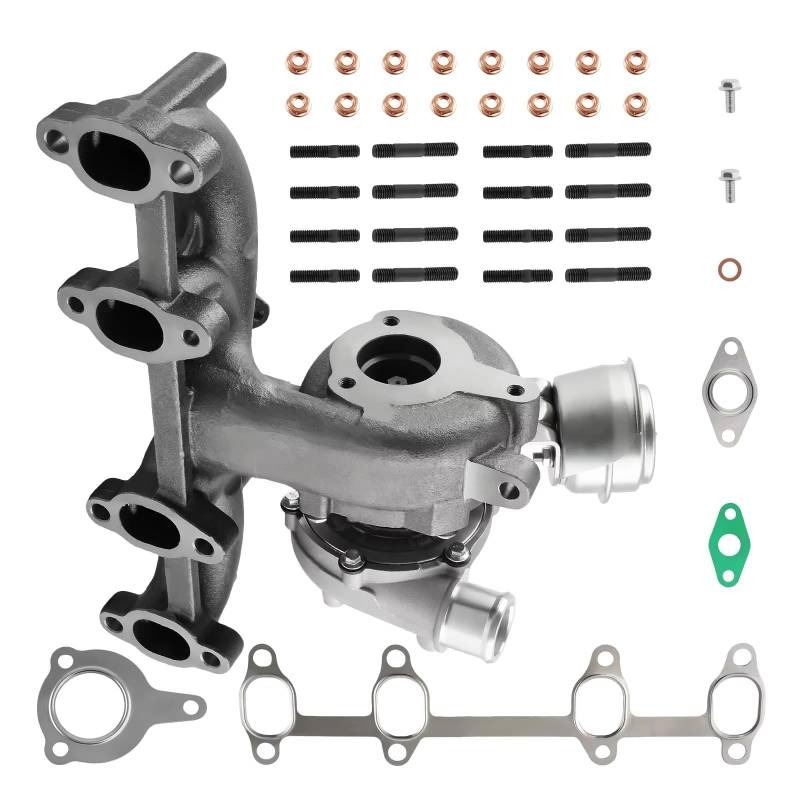Autoteile Kompatibel Mit Ford Für Galaxy 1.9TDI 81KW/110PS WGR/AUY 2000 2001 2002 2003 2004 2005 2006 Turbolader 713673-5005S 454232-0002 YM219G438BA von GLILAR