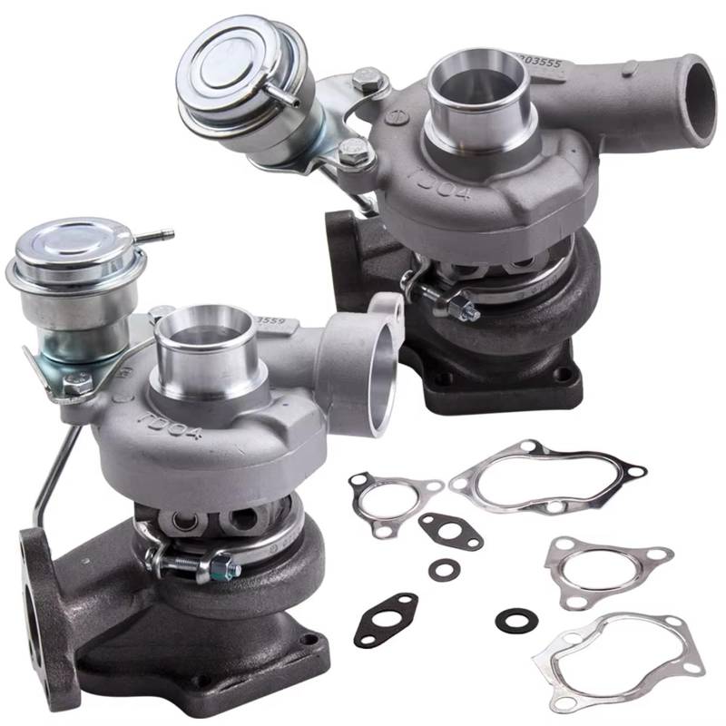 Autoteile Kompatibel Mit Mitsubishi GT3000 6G72 V6 1991 1992 1993 1994 1995 1996 Links Rechts TD04 Für Turbo Turbolader 49177-02410 MD169726 von GLILAR