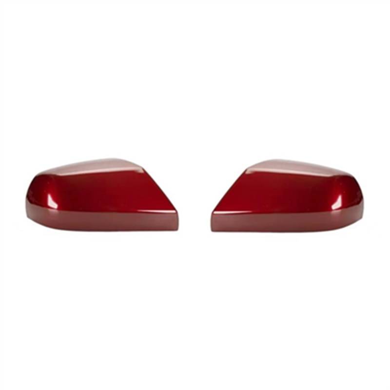 GLILAR Auto Spiegelabdeckungen Kompatibel Mit Cadillac Für ATS Atsl 2014 2015 2016 2017 Für Ct4 2020 Seitenspiegel Shell Cap Gehäuse Rückspiegel Gehäuse Flügelspiegel(Red,1 Pair) von GLILAR