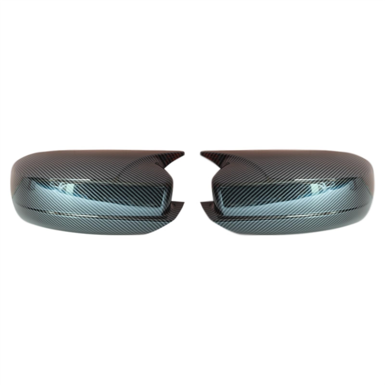 GLILAR Auto Spiegelabdeckungen Kompatibel Mit Dodge Für Charger SRT 2011 2012 2013 2014 2015 2016 2017 2018 2019 2020 Rückspiegelabdeckung Seitenspiegelgehäuse-Abdeckkappe(Carbon Look) von GLILAR