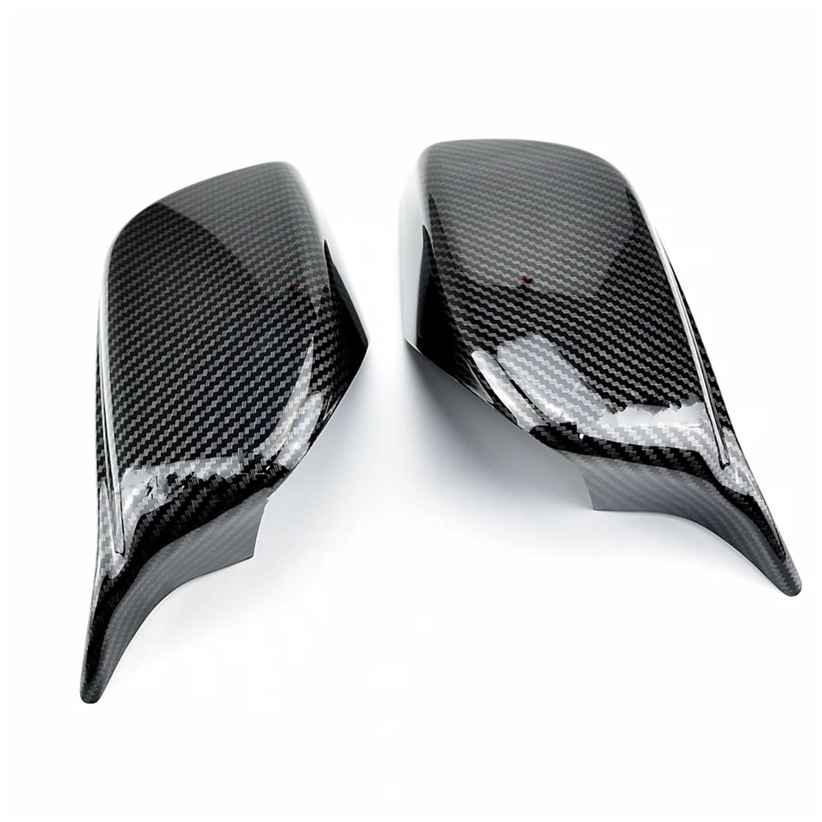 GLILAR Auto Spiegelabdeckungen Kompatibel Mit Für E60 E61 E63 E64 520i 525i 528i 528xi 530i 2003 2004 2005 2006 2007 2008 Rückspiegel-Abdeckkappen Spiegelgehäuse(Carbon Fiber) von GLILAR