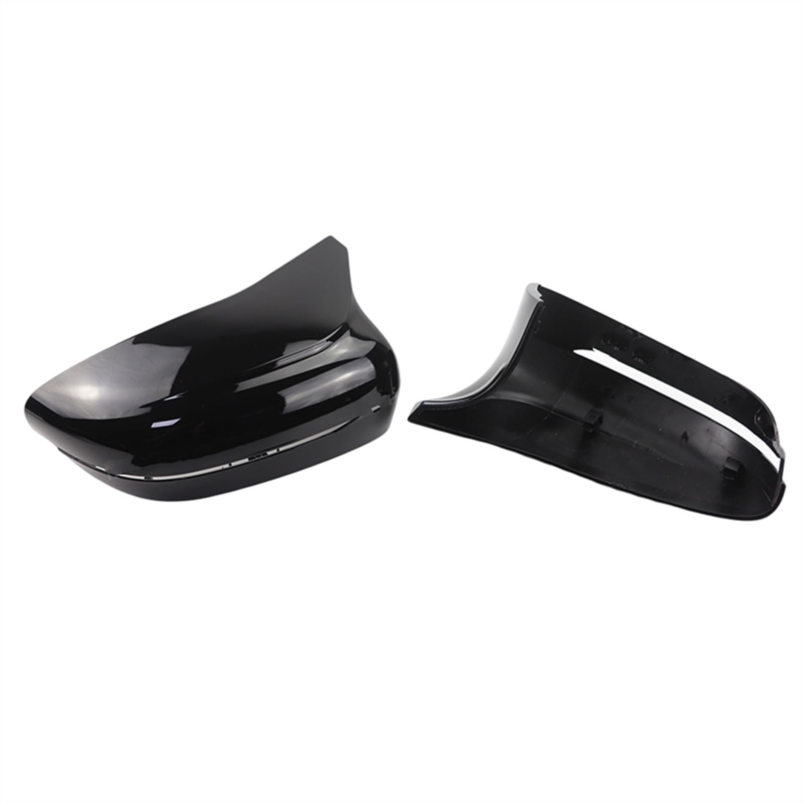 GLILAR Auto Spiegelabdeckungen Kompatibel Mit Für M8 F91 F92 F93 2019 2020, Auto-Rückspiegelgehäuse, Außenspiegelschale, Zierspiegel, Rückspiegel-Abdeckungsgehäuse(Black) von GLILAR