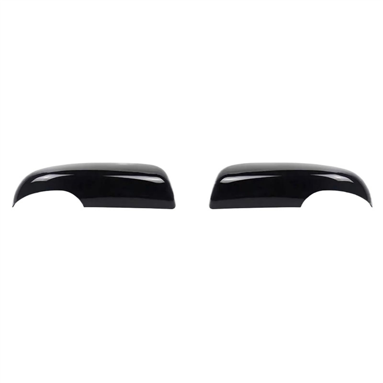 GLILAR Auto Spiegelabdeckungen Kompatibel Mit Koleos 2012 2013 2014 2015 2016 Außentür-Rückspiegel-Schutzkappe Auto-Rückspiegelgehäuse Außenspiegelschale(Black,A Pair) von GLILAR