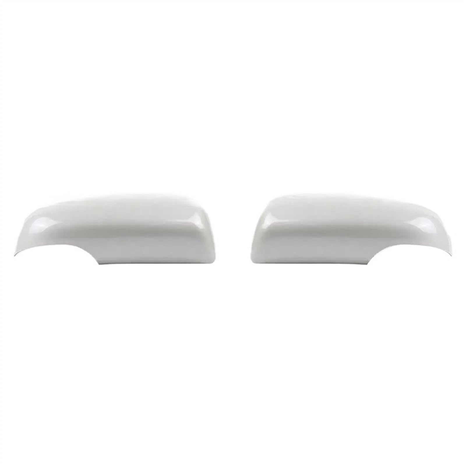 GLILAR Auto Spiegelabdeckungen Kompatibel Mit Koleos 2012 2013 2014 2015 2016 Außentür-Rückspiegel-Schutzkappe Auto-Rückspiegelgehäuse Außenspiegelschale(White,A Pair) von GLILAR
