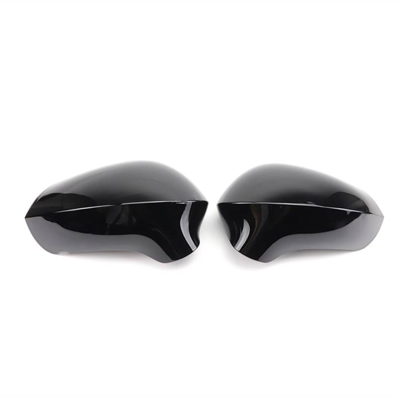GLILAR Auto Spiegelabdeckungen Kompatibel Mit Seat Für Ibiza 6J 2008 2009 2010 2011 2012 2013 Rückspiegelabdeckung Außenspiegel Rückspiegelabdeckung Gehäuse 6J0857538B(Black) von GLILAR