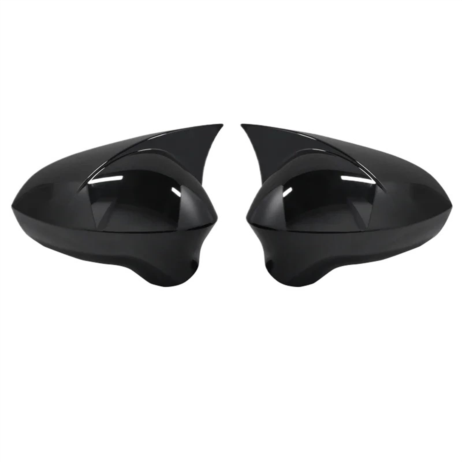 GLILAR Auto Spiegelabdeckungen Kompatibel Mit Sitz Für Leon Mk2 2009 2010 2011 2012 Rückspiegelabdeckung Seitenspiegelgehäuse Außentürgehäuse Spiegelschalenverkleidung(Black) von GLILAR