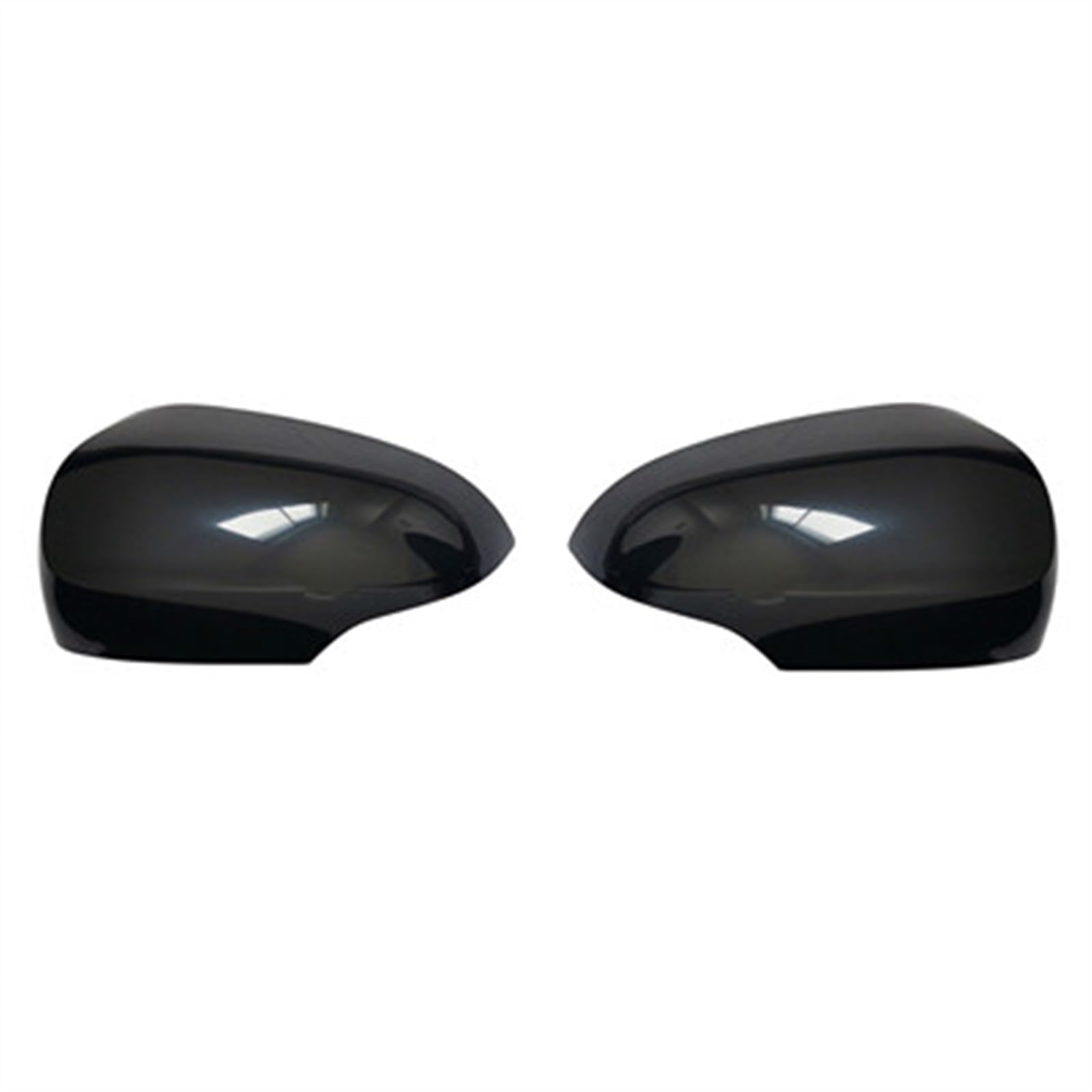 GLILAR Auto Spiegelabdeckungen Kompatibel Mit Toyota Für Prius C Für Aqua Für Axio 2012 2013 2014 2015 2016 2017 2018 Rückspiegelabdeckung Seitenspiegelgehäuse 87945-52170(Black,A Pair) von GLILAR