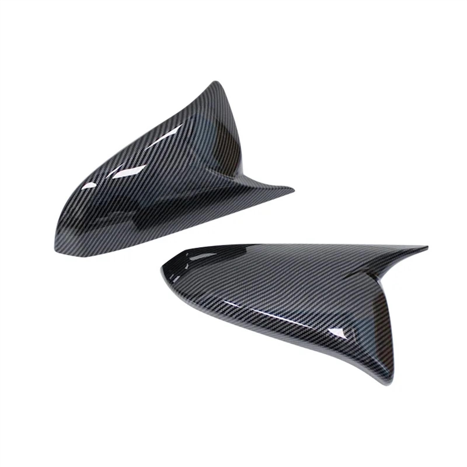 GLILAR Auto Spiegelabdeckungen Kompatibel Mit Toyota Für Rav4 2013 2014 2015 2016 2017 2018 2019. Auto-Rückspiegelgehäuse, Spiegelschale, Verkleidung, Spiegelkappenabdeckung(Carbon Fiber Pattern) von GLILAR
