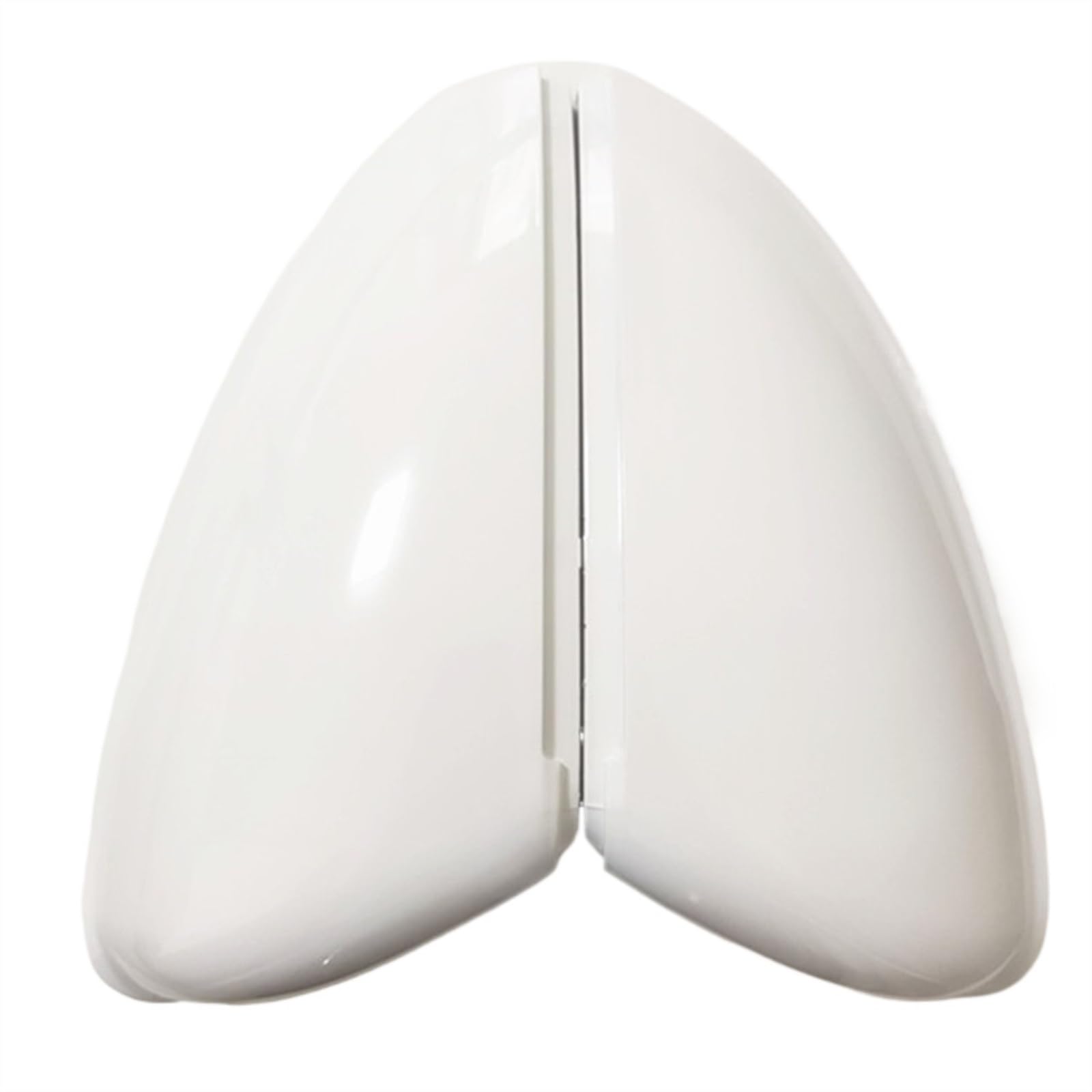 GLILAR Auto Spiegelabdeckungen Kompatibel Mit VW Für Lamando Für Bora Für Passat 2019 2020 Auto-Rückspiegelgehäuse Flügelspiegelschale Rückspiegelabdeckung 19G857538(White) von GLILAR
