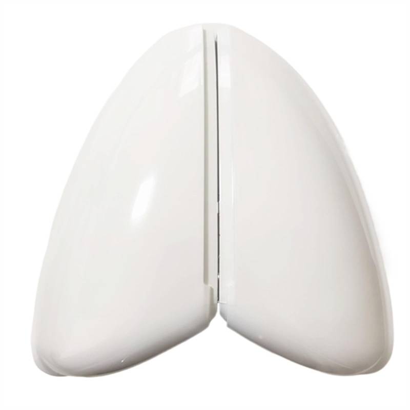 GLILAR Auto Spiegelabdeckungen Kompatibel Mit VW Für Lamando Für Bora Für Passat 2019 2020 Auto-Rückspiegelgehäuse Flügelspiegelschale Rückspiegelabdeckung 19G857538(White) von GLILAR