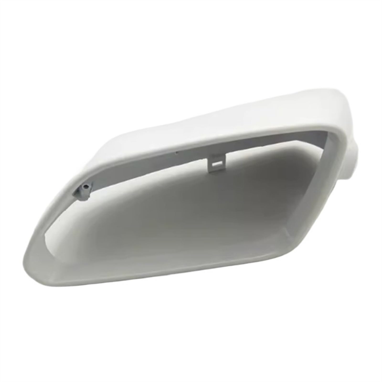 GLILAR Auto Spiegelabdeckungen Kompatibel Mit VW Für Polo Schrägheck 2006–2010 Für Polo Limousine 2006–2011 Rückspiegelgehäuse Gehäuse Türseitenspiegelabdeckung 1Z0949101C(White,Left) von GLILAR
