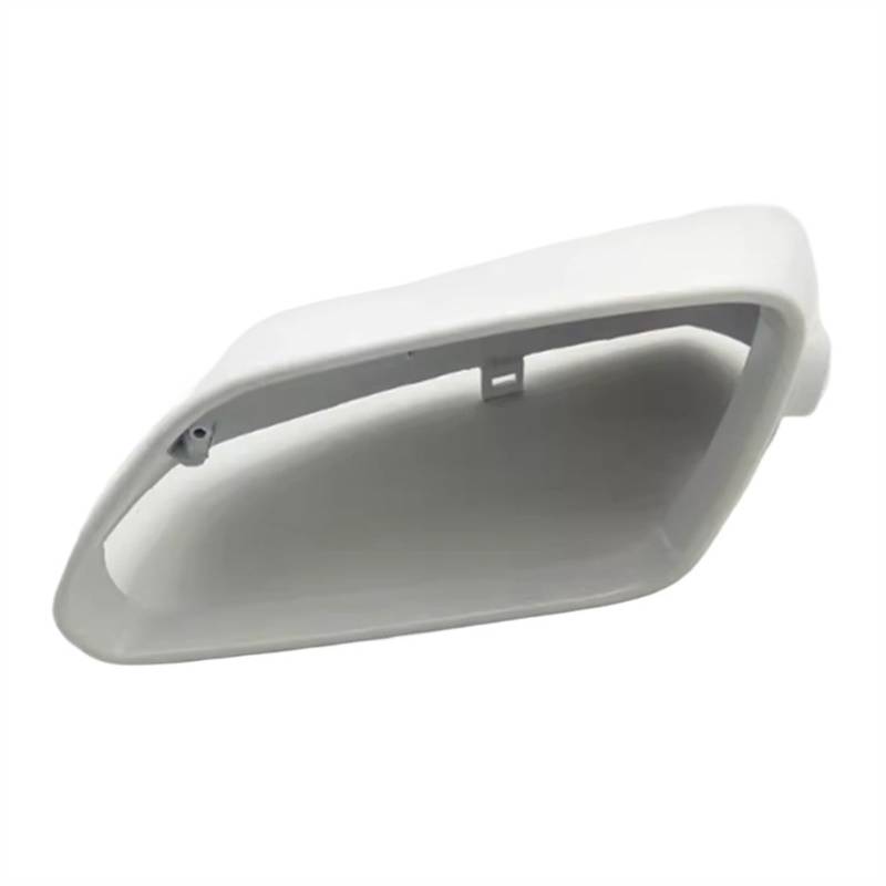 GLILAR Auto Spiegelabdeckungen Kompatibel Mit VW Für Polo Schrägheck 2006–2010 Für Polo Limousine 2006–2011 Rückspiegelgehäuse Gehäuse Türseitenspiegelabdeckung 1Z0949101C(White,Left) von GLILAR