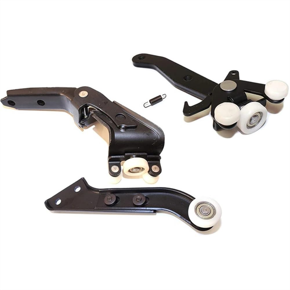 GLILAR Auto Türbremse Kompatibel Mit Für Campmob (Typ2/Transp./LT) 2003–2016 OEM: 7H0843436B 7H0843398H 7H0843336D Auto Rechte Schiebetürscharnierrolle Armführung von GLILAR