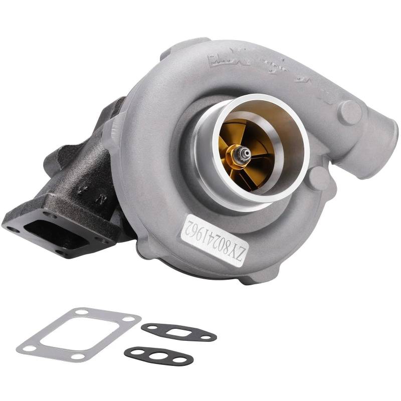 GLILAR Autoteile Für T04E T3/T4 A/R 57 Turbine Universal Billet Rad Turbolader 5-Bolzen 400+HP Turbolader Abgasturbolader Turbo Turbolader von GLILAR