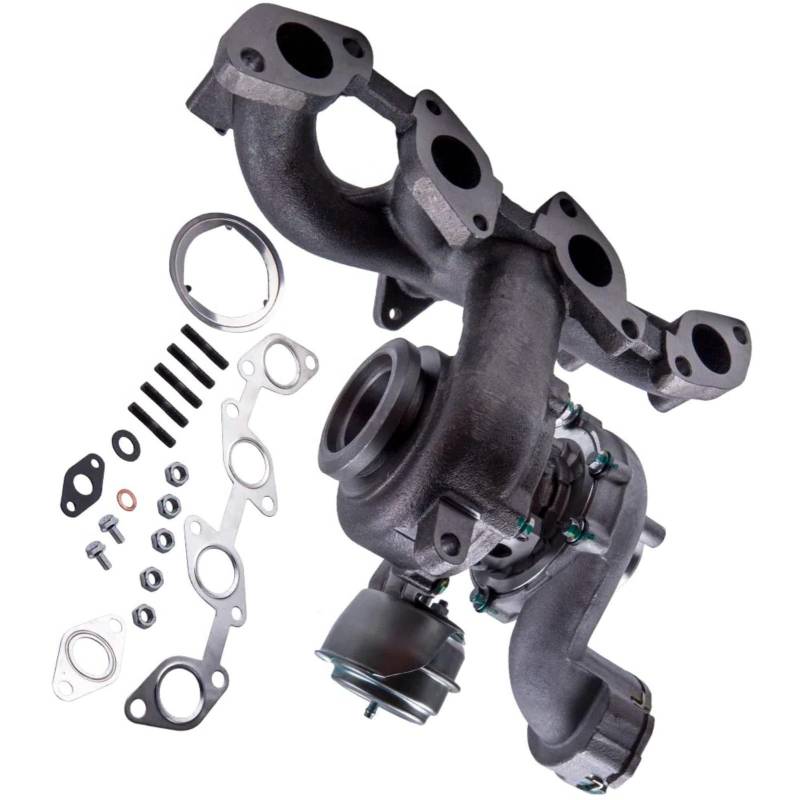 GLILAR Autoteile Kompatibel Mit Mitsubishi Für Outlander II 2.0 DI-D 2003 2004 2005 2006 2007 2008 Motorturbolader 03G253019H Turbolader Abgasturbolader von GLILAR