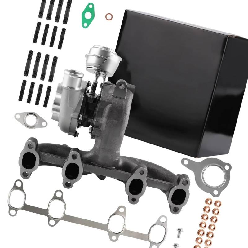 GLILAR Autoteile Kompatibel Mit Seat Für Alhambra 1.9TDI 85KW/116PS 2000 Turbolader Abgasturbolader 713673-5005S 038253019N 038253019D 03G253014E von GLILAR