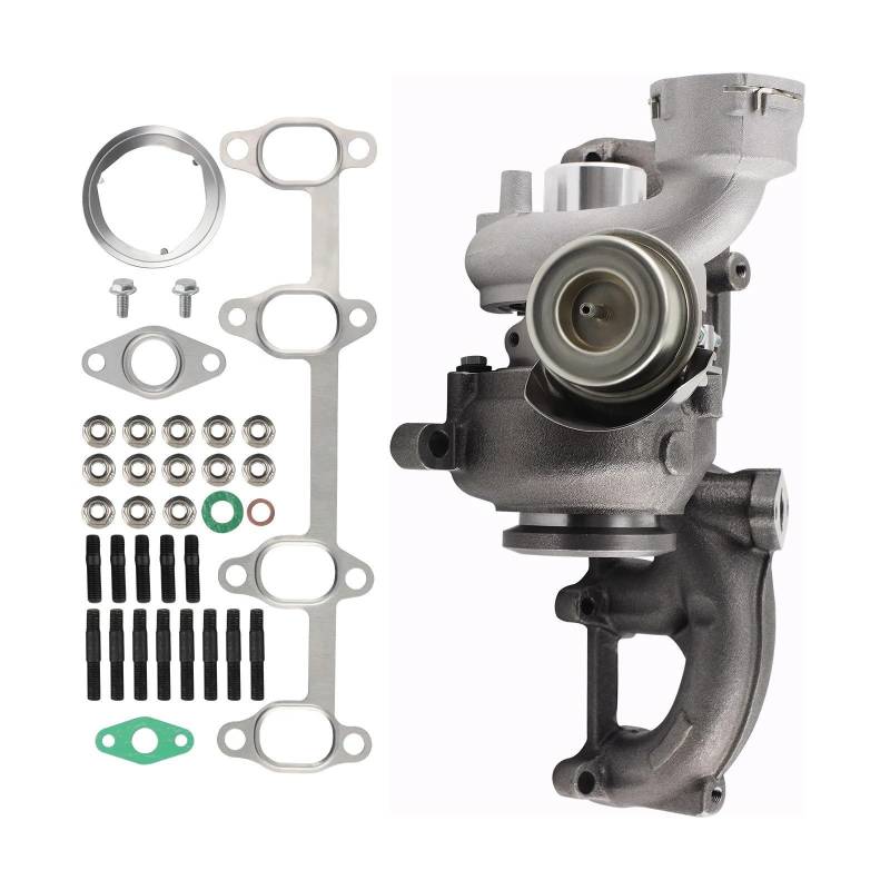 GLILAR Autoteile Kompatibel Mit VW Für Golf V Für Touran 1.9 Für TDI; BRU/BXF/BXJ; 90 PS Turbo-Turbolader-Turbinen-Turbokompressor OE: 54399880011 03G253014FV von GLILAR