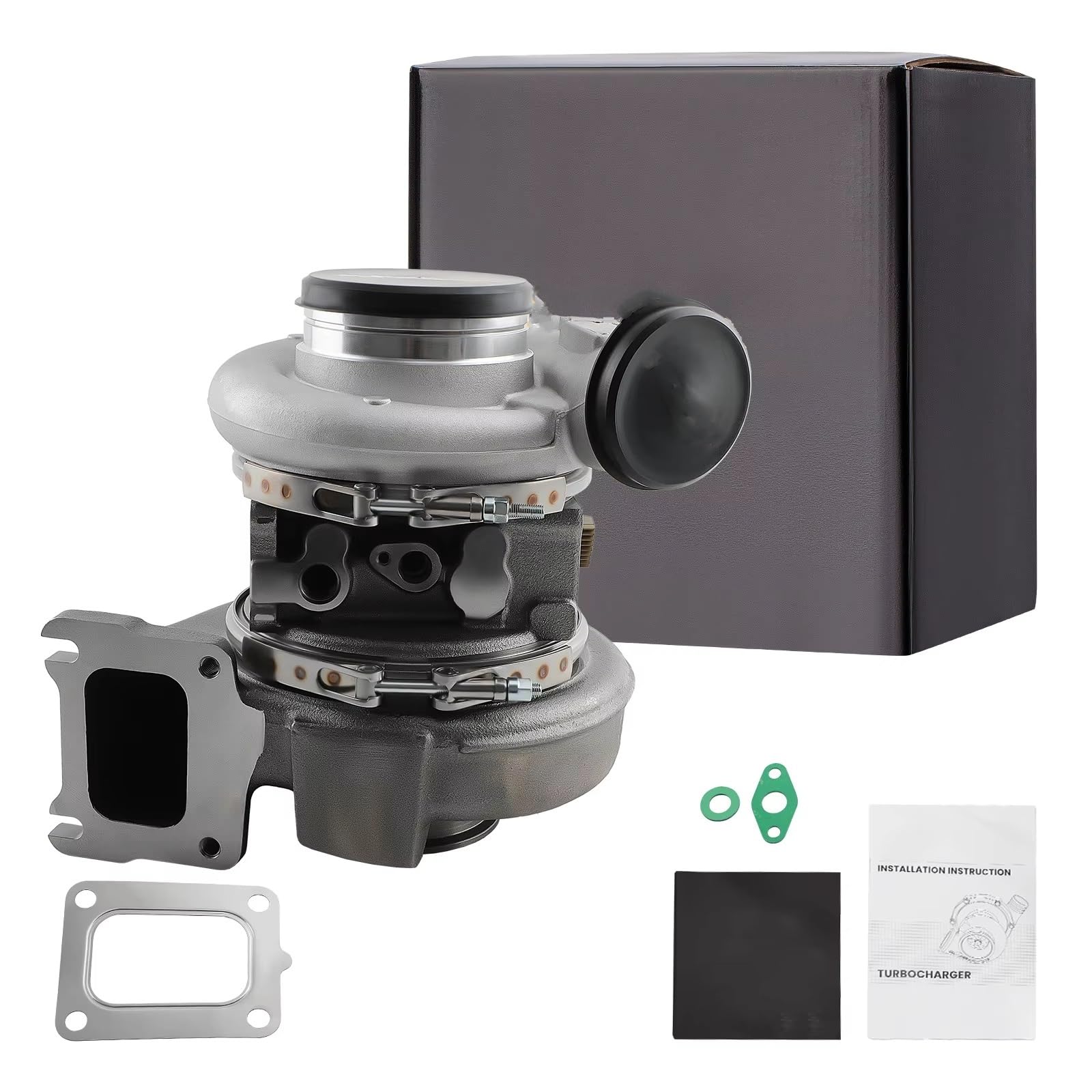 GLILAR Autoteile Kompatibel Mit Volvo D13 Für Mack MP8 13L Gussrad Mit Dichtungen Turbolader Kompressor 3767706 3767711 22014297 21238245 3791466H von GLILAR