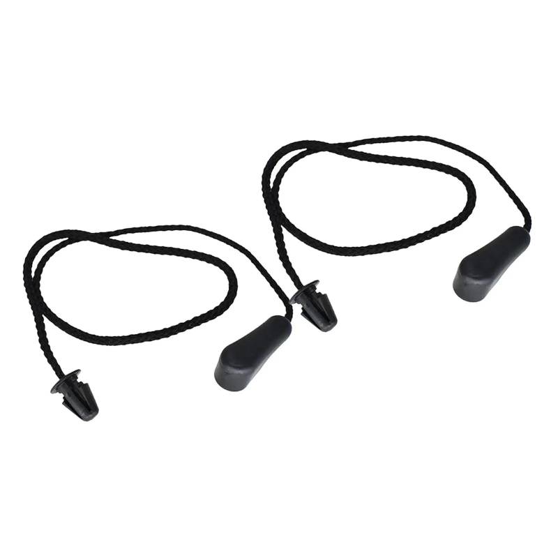 GLILAR Halteband Hutablage Kompatibel Mit Ford Für Focus 2 MK2 Schrägheck 2004 2005 2006 2007–2011, Kofferraum-Paketablage, Hebegurt-Clip, 4M51A46538AB von GLILAR