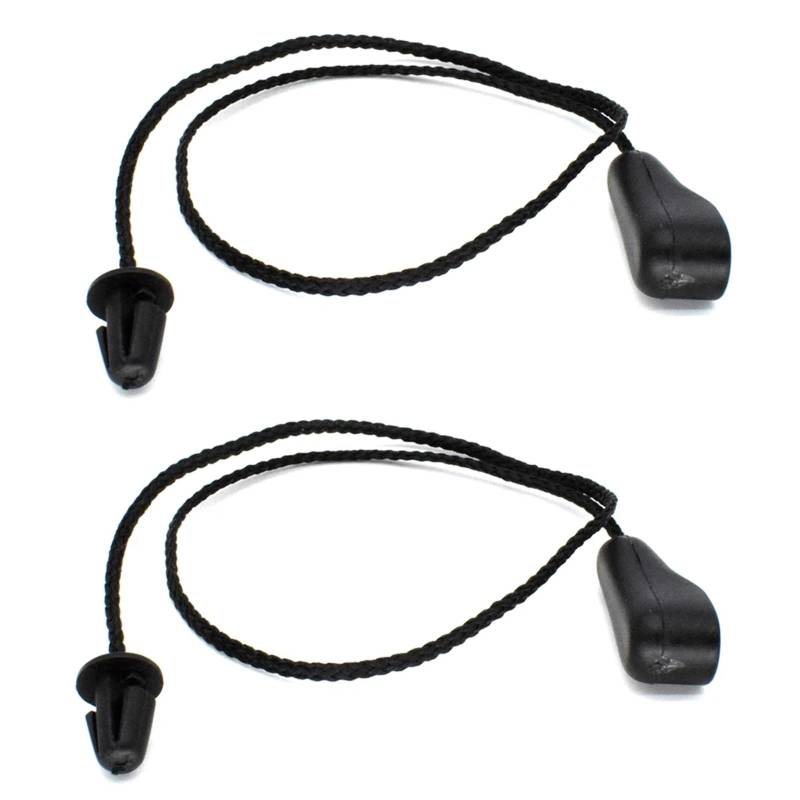 GLILAR Halteband Hutablage Kompatibel Mit Ford Für Focus 2 Schrägheck MK2 2004 2005 2006–2011 Kofferraum-Gepäckträger-Ablageseil, Gepäckträger Hinten, Ladegurtclip von GLILAR