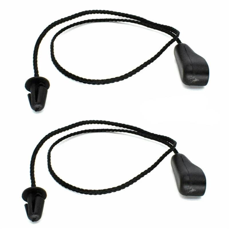 GLILAR Halteband Hutablage Kompatibel Mit Ford Für Focus Hatchback MK2 2004 2005–2011, Für C-Max MK1 2004–2010, Gepäckraumabdeckung, Gurtband 4M51A46538AB(2 Pcs) von GLILAR