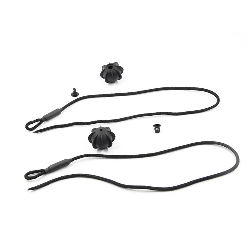 GLILAR Halteband Hutablage Kompatibel Mit VW Für Golf Mk5 Mk6 2006–2013 1K6863447A Auto-Heckklappen-Kofferraum-Hutablage-Schnur Tonneau-Abdeckband Hintere Hutablage-Schnur von GLILAR